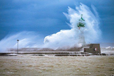 Foto: Stürmische Ostsee (Sassnitz) | Ronny Schönberg