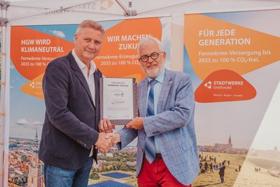 Fernwärmebündnis zwischen Stadtwerke Greifswald und WVG