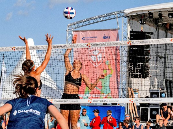 Usedom-Beachcup 2024 mit Stadtwerke Greifswald.