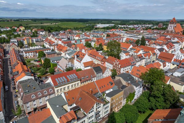 Rundblick vom Greifswalder Dom